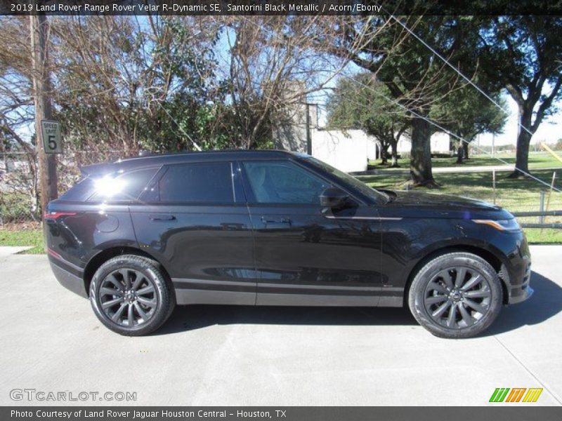 Santorini Black Metallic / Acorn/Ebony 2019 Land Rover Range Rover Velar R-Dynamic SE