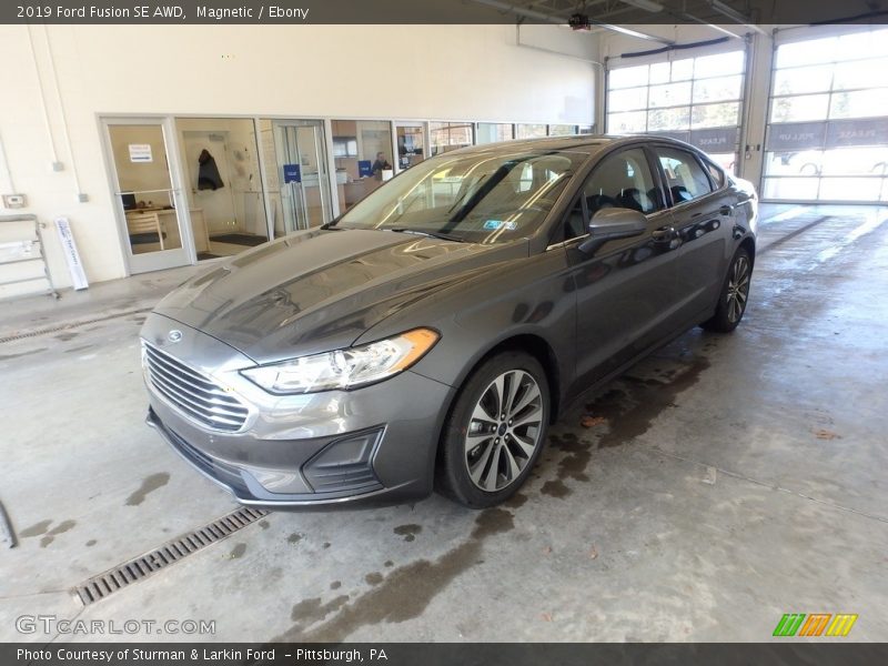 Magnetic / Ebony 2019 Ford Fusion SE AWD