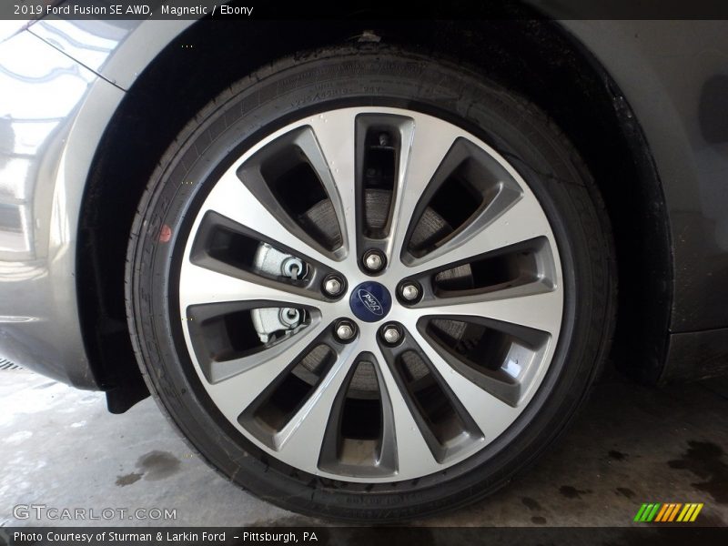 Magnetic / Ebony 2019 Ford Fusion SE AWD