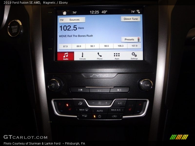 Magnetic / Ebony 2019 Ford Fusion SE AWD