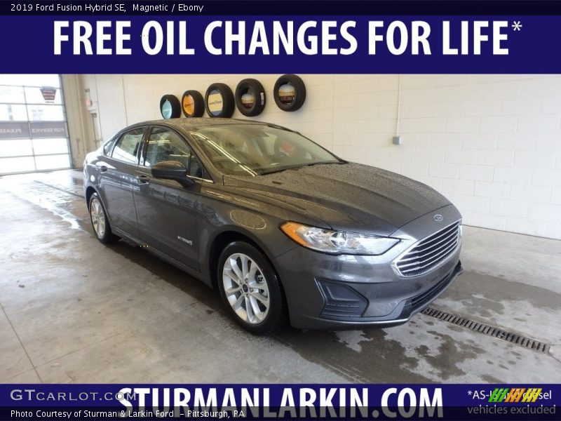 Magnetic / Ebony 2019 Ford Fusion Hybrid SE