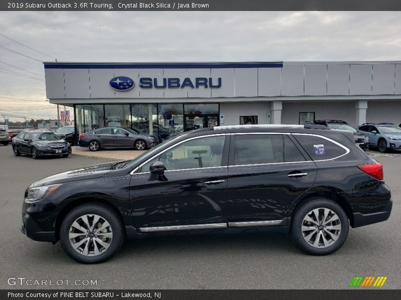 Crystal Black Silica / Java Brown 2019 Subaru Outback 3.6R Touring