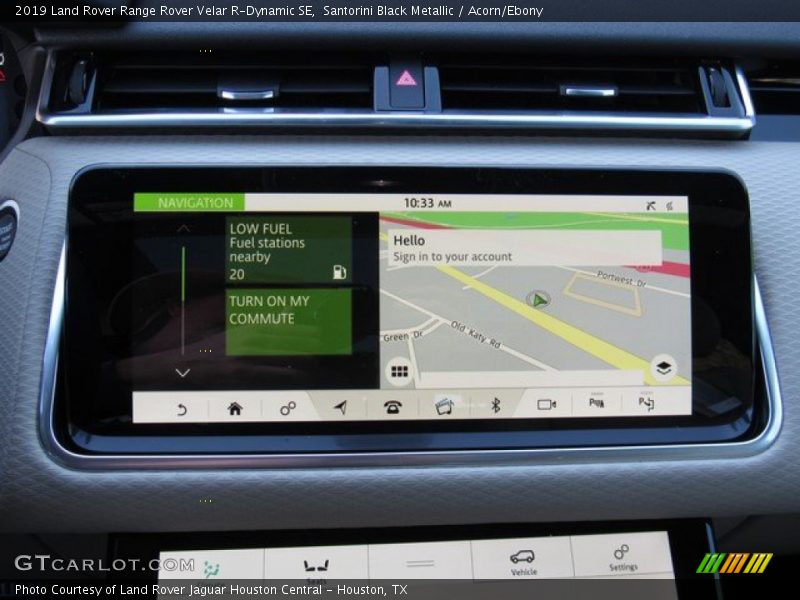 Santorini Black Metallic / Acorn/Ebony 2019 Land Rover Range Rover Velar R-Dynamic SE