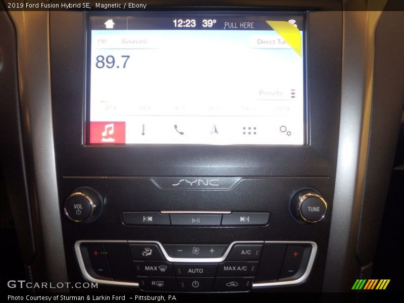 Magnetic / Ebony 2019 Ford Fusion Hybrid SE