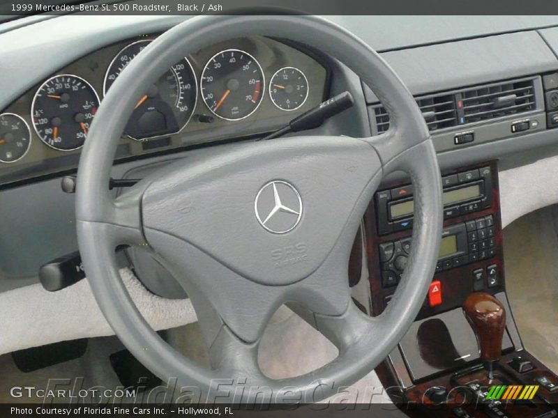 Black / Ash 1999 Mercedes-Benz SL 500 Roadster