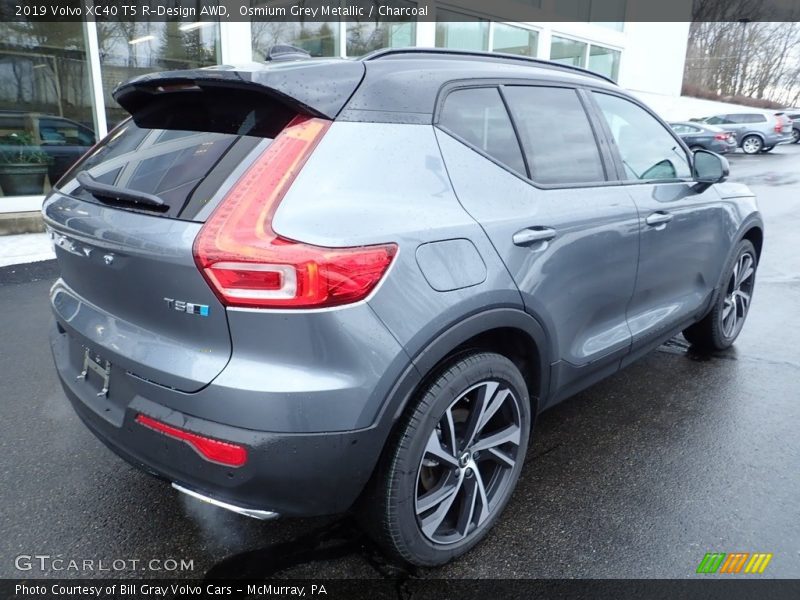 Osmium Grey Metallic / Charcoal 2019 Volvo XC40 T5 R-Design AWD