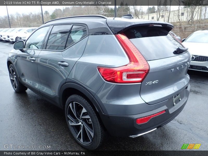 Osmium Grey Metallic / Charcoal 2019 Volvo XC40 T5 R-Design AWD