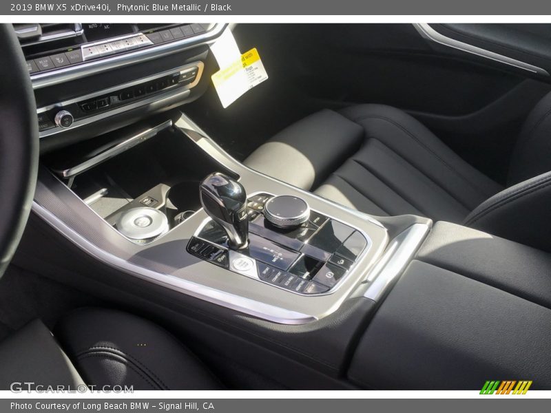 Phytonic Blue Metallic / Black 2019 BMW X5 xDrive40i