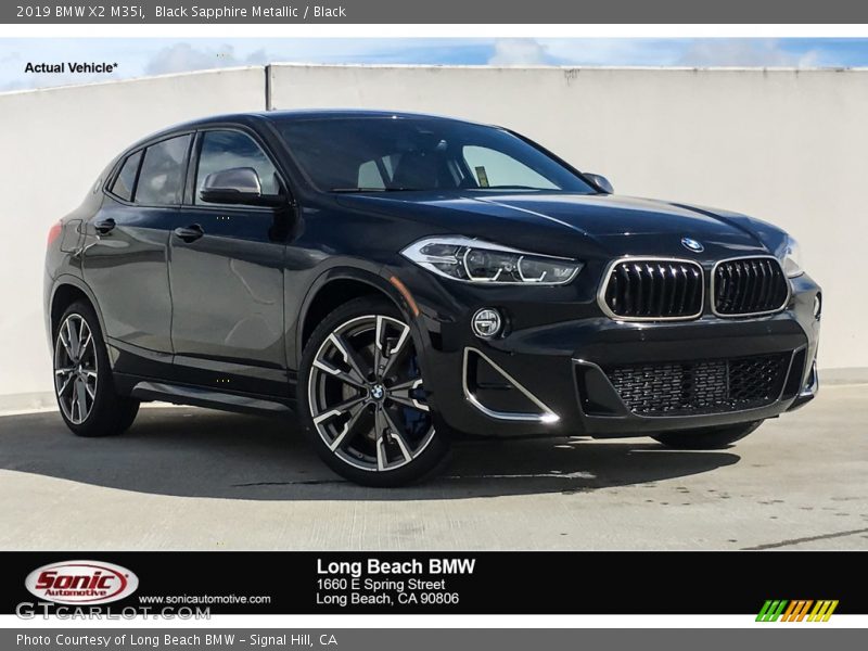 Black Sapphire Metallic / Black 2019 BMW X2 M35i