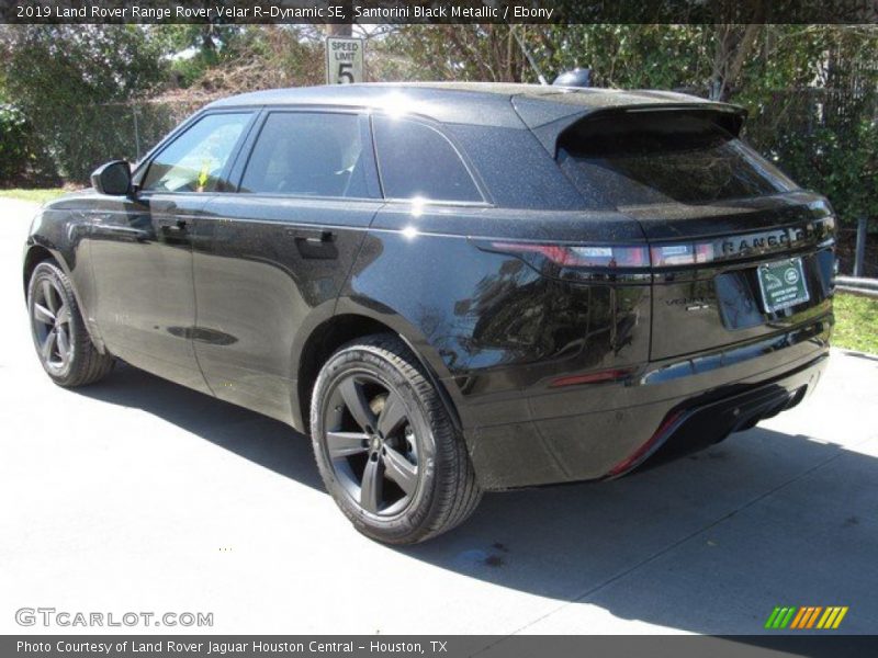 Santorini Black Metallic / Ebony 2019 Land Rover Range Rover Velar R-Dynamic SE
