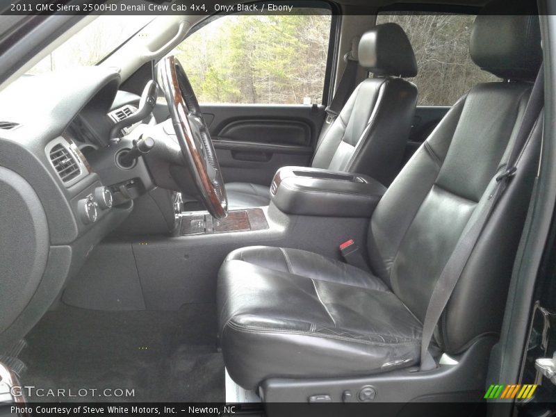 Onyx Black / Ebony 2011 GMC Sierra 2500HD Denali Crew Cab 4x4