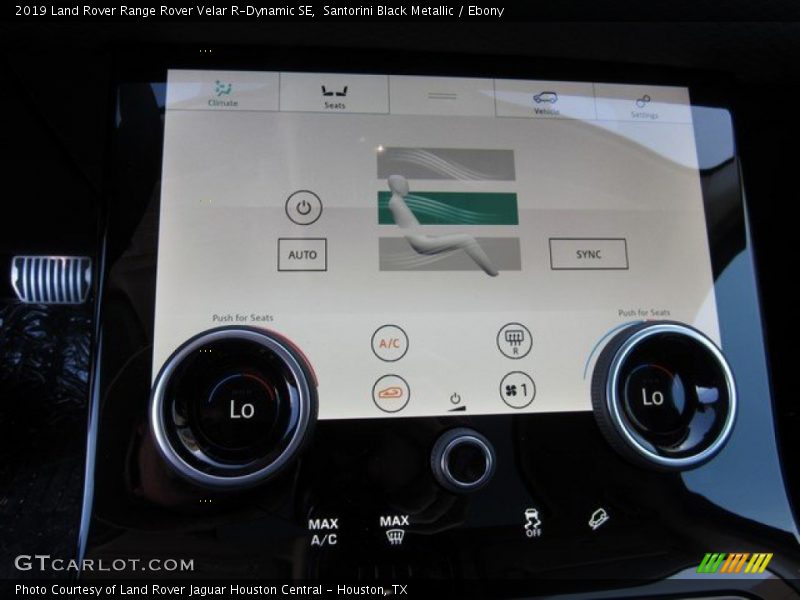 Santorini Black Metallic / Ebony 2019 Land Rover Range Rover Velar R-Dynamic SE