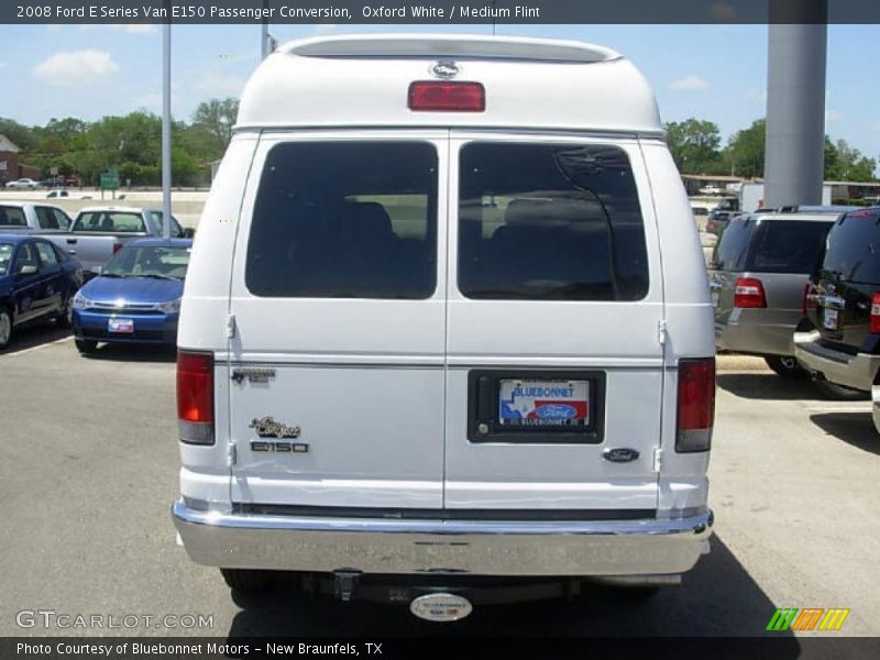 Oxford White / Medium Flint 2008 Ford E Series Van E150 Passenger Conversion