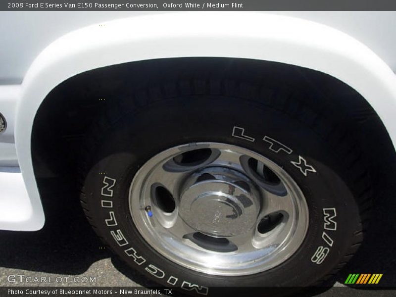 Oxford White / Medium Flint 2008 Ford E Series Van E150 Passenger Conversion