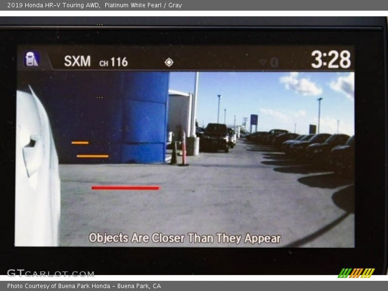Platinum White Pearl / Gray 2019 Honda HR-V Touring AWD