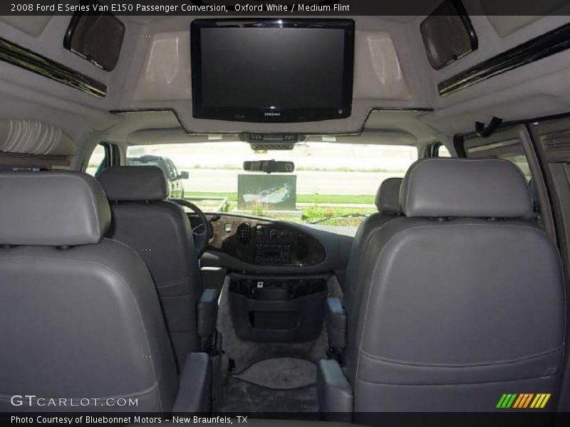 Oxford White / Medium Flint 2008 Ford E Series Van E150 Passenger Conversion