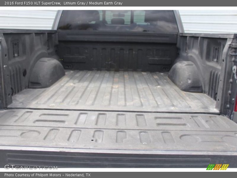 Lithium Gray / Medium Earth Gray 2016 Ford F150 XLT SuperCrew