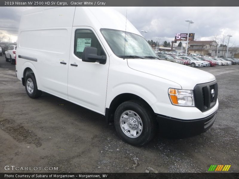 Glacier White / Gray 2019 Nissan NV 2500 HD SV Cargo