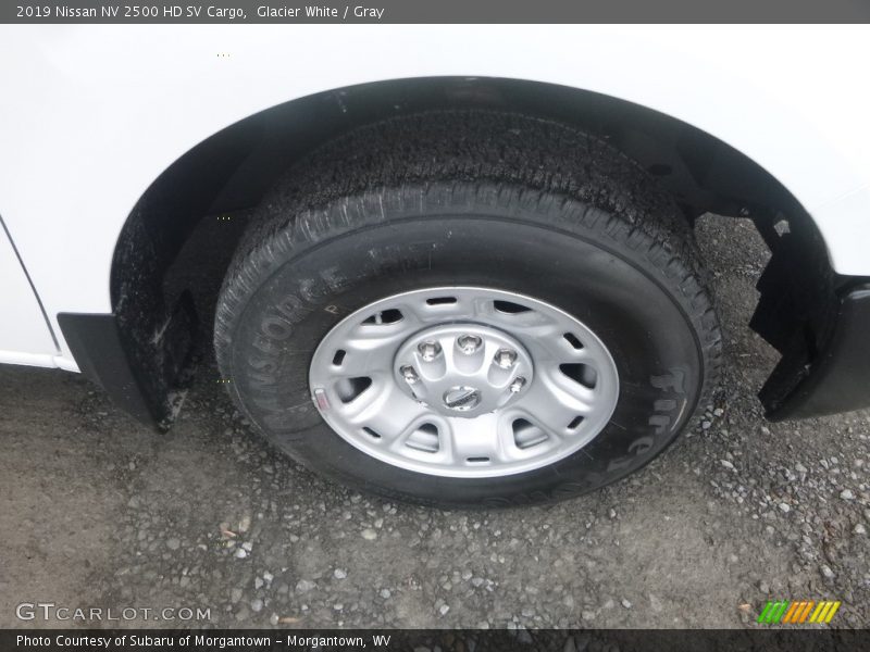 Glacier White / Gray 2019 Nissan NV 2500 HD SV Cargo