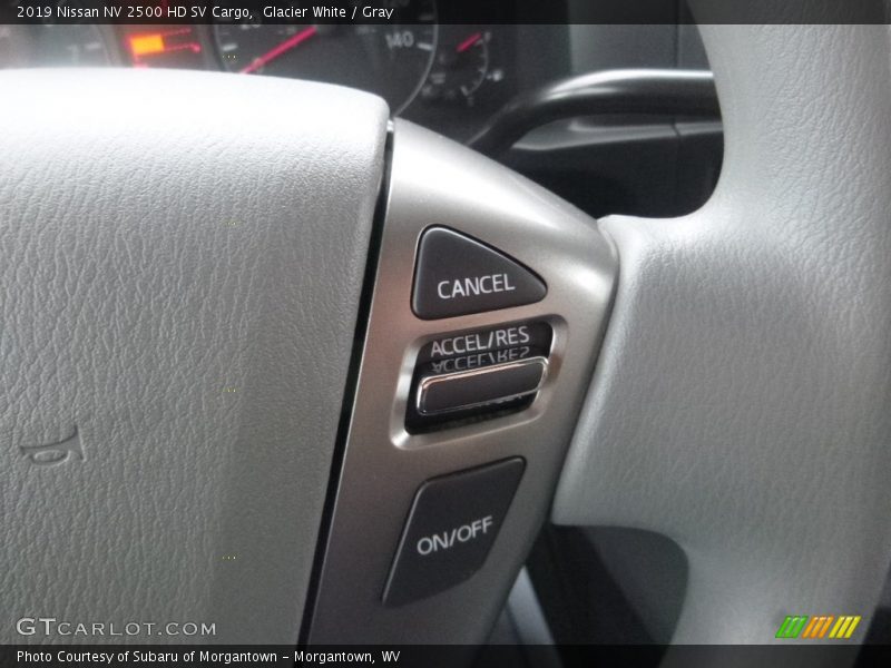 Glacier White / Gray 2019 Nissan NV 2500 HD SV Cargo