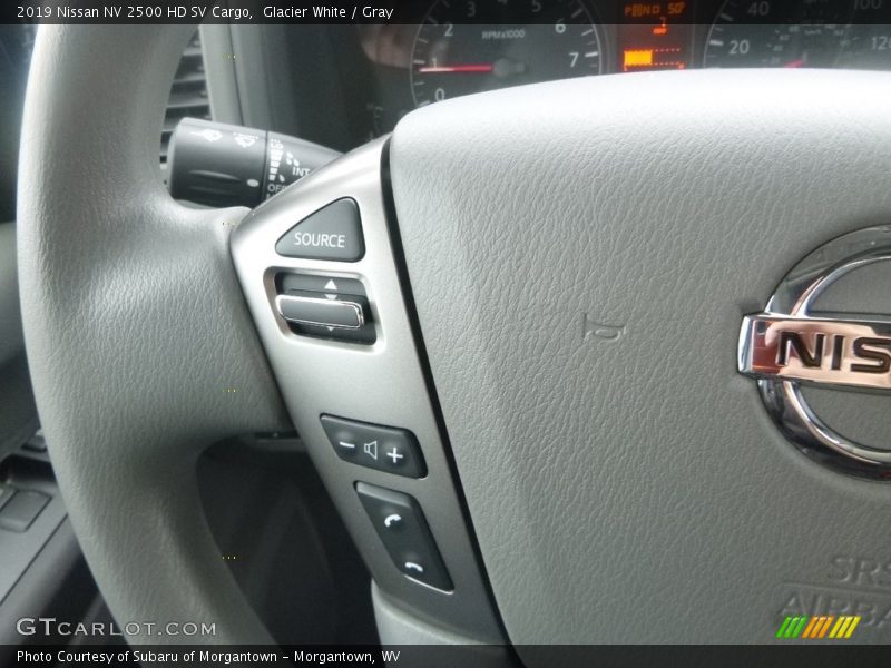 Glacier White / Gray 2019 Nissan NV 2500 HD SV Cargo