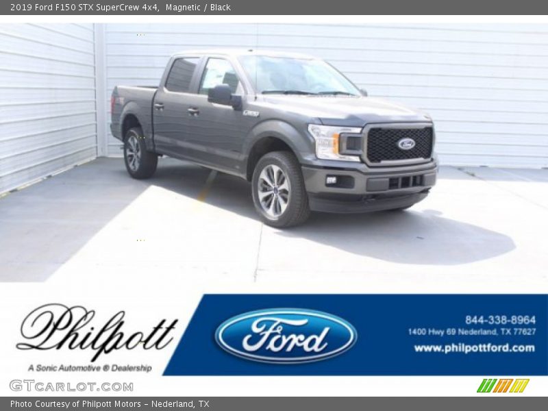 Magnetic / Black 2019 Ford F150 STX SuperCrew 4x4