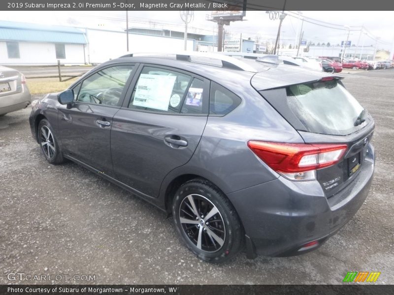 Magnetite Gray Metallic / Black 2019 Subaru Impreza 2.0i Premium 5-Door