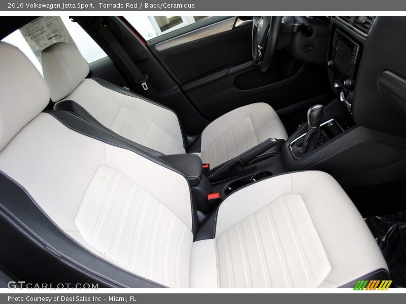 Front Seat of 2016 Jetta Sport