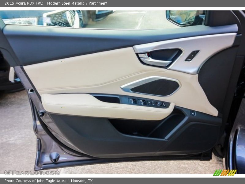 Modern Steel Metallic / Parchment 2019 Acura RDX FWD