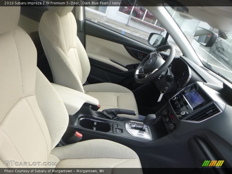 Dark Blue Pearl / Ivory 2019 Subaru Impreza 2.0i Premium 5-Door