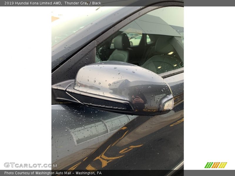 Thunder Gray / Black 2019 Hyundai Kona Limited AWD