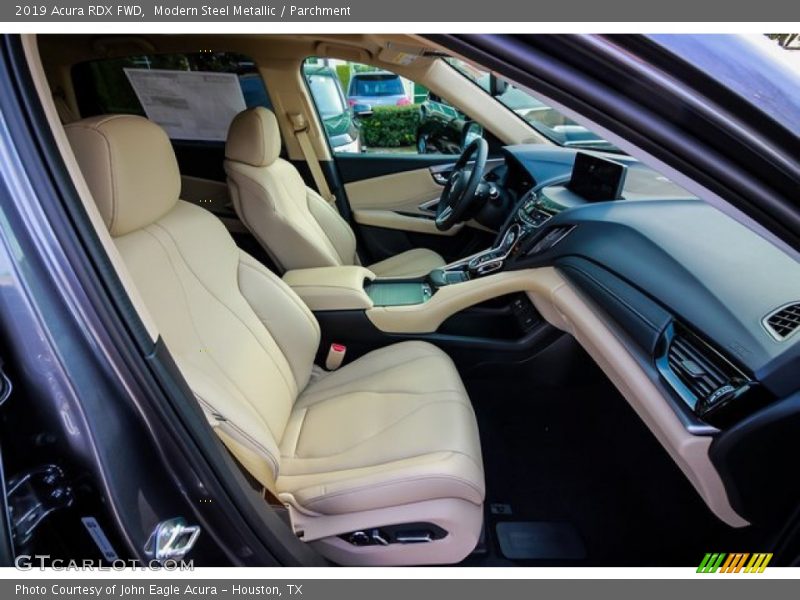 Modern Steel Metallic / Parchment 2019 Acura RDX FWD