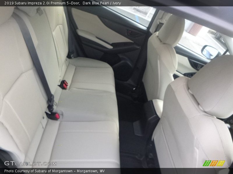 Dark Blue Pearl / Ivory 2019 Subaru Impreza 2.0i Premium 5-Door