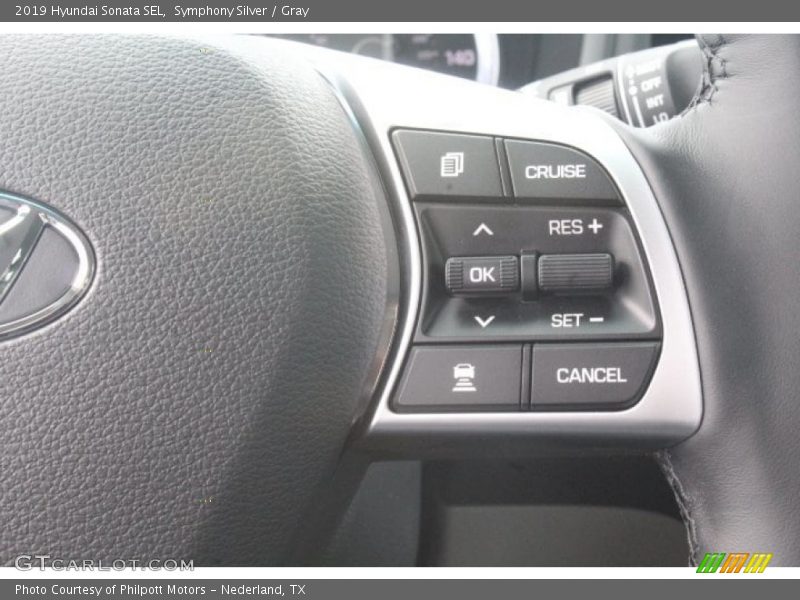 Symphony Silver / Gray 2019 Hyundai Sonata SEL