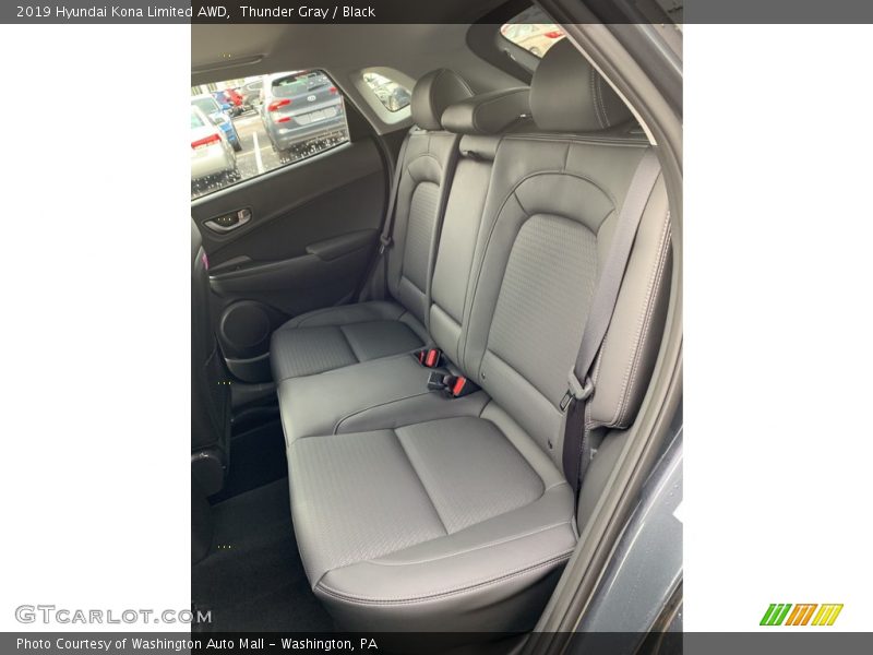Thunder Gray / Black 2019 Hyundai Kona Limited AWD