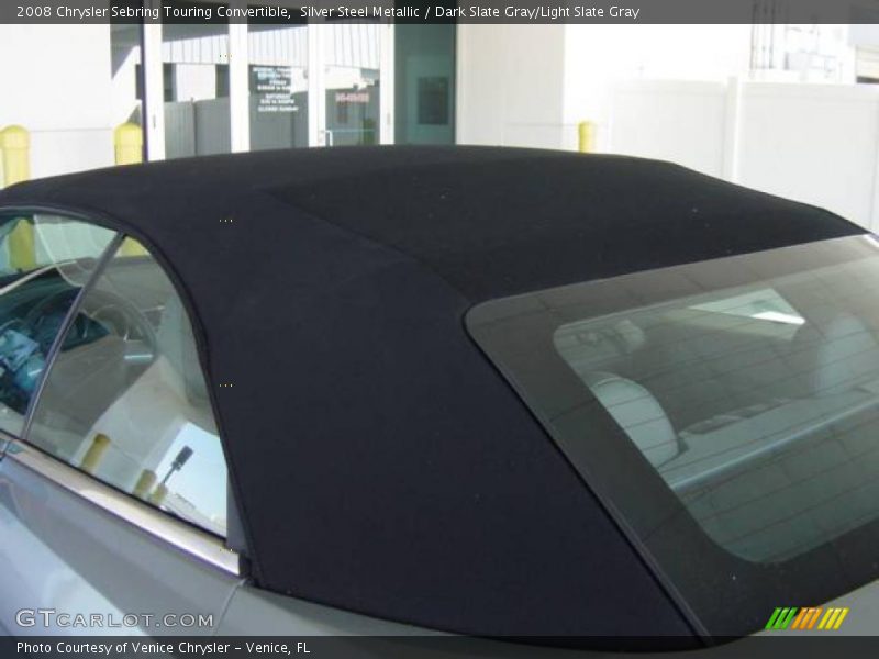 Silver Steel Metallic / Dark Slate Gray/Light Slate Gray 2008 Chrysler Sebring Touring Convertible