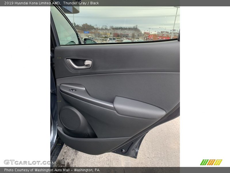 Thunder Gray / Black 2019 Hyundai Kona Limited AWD