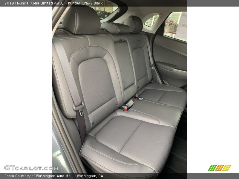 Thunder Gray / Black 2019 Hyundai Kona Limited AWD