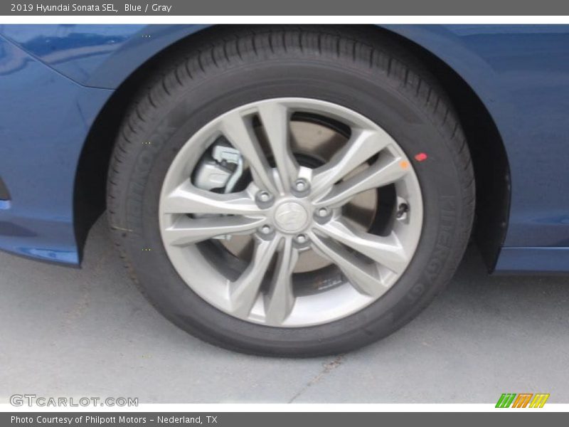 Blue / Gray 2019 Hyundai Sonata SEL