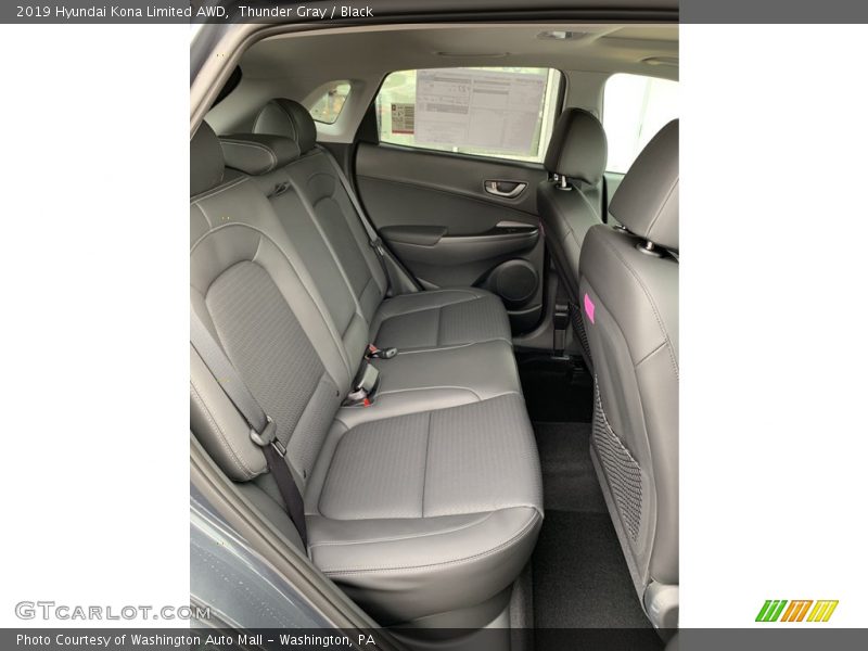 Thunder Gray / Black 2019 Hyundai Kona Limited AWD