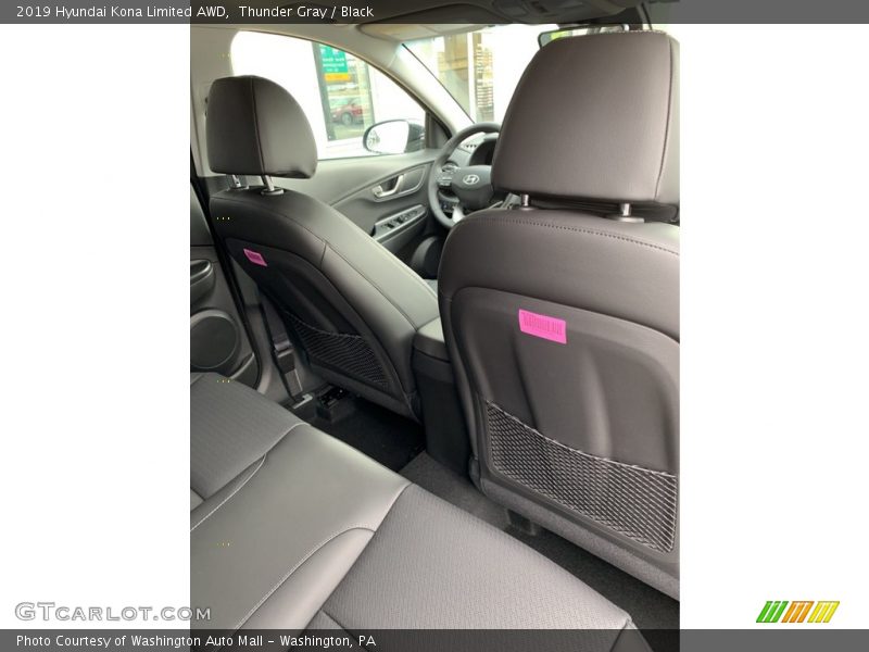 Thunder Gray / Black 2019 Hyundai Kona Limited AWD