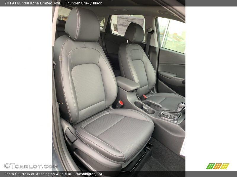 Thunder Gray / Black 2019 Hyundai Kona Limited AWD