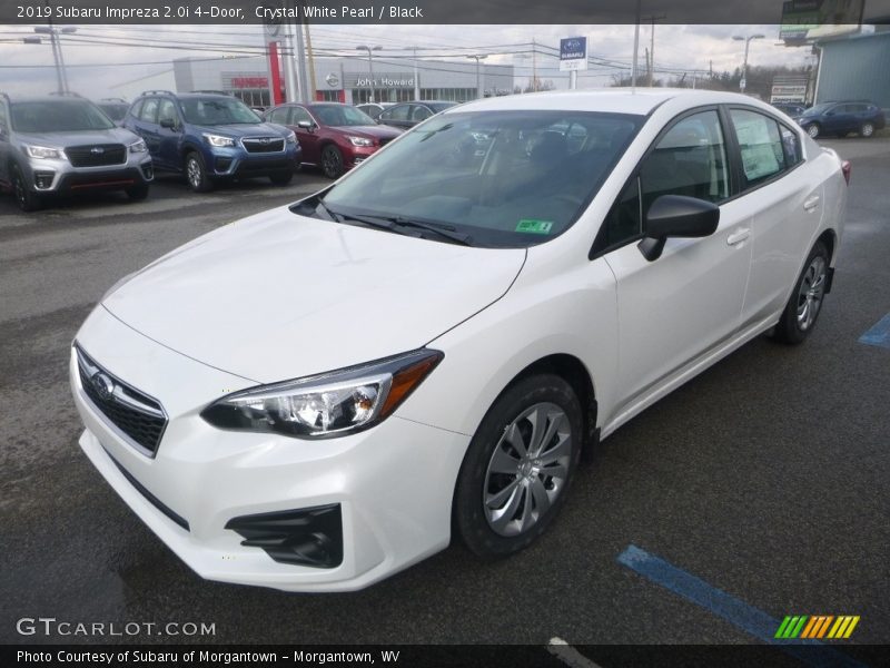 Crystal White Pearl / Black 2019 Subaru Impreza 2.0i 4-Door