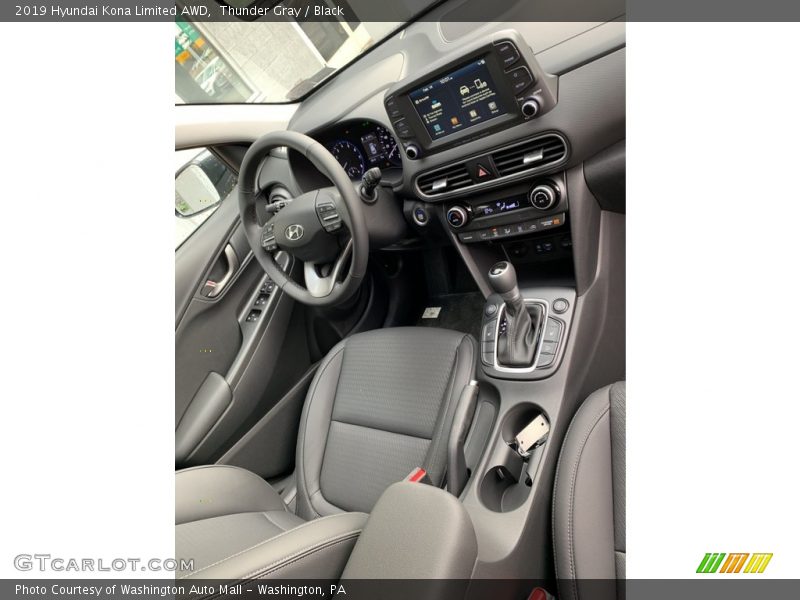 Thunder Gray / Black 2019 Hyundai Kona Limited AWD