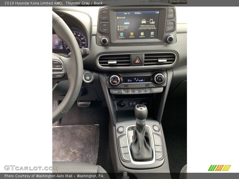 Thunder Gray / Black 2019 Hyundai Kona Limited AWD