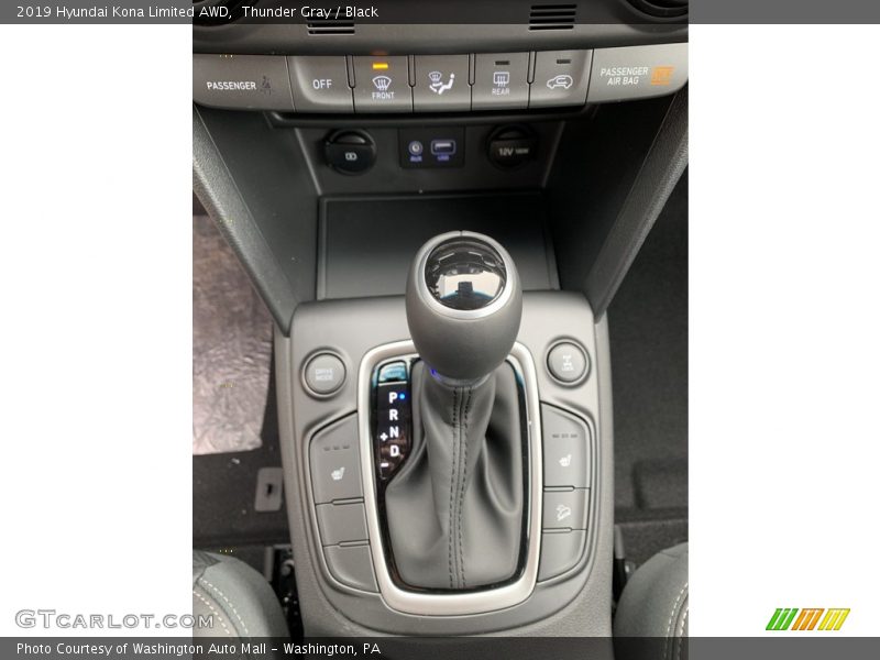 Thunder Gray / Black 2019 Hyundai Kona Limited AWD
