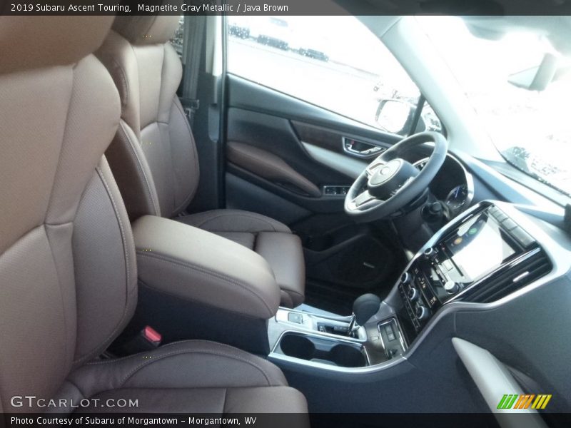 Magnetite Gray Metallic / Java Brown 2019 Subaru Ascent Touring