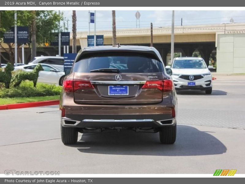Canyon Bronze Metallic / Espresso 2019 Acura MDX