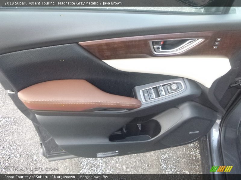 Magnetite Gray Metallic / Java Brown 2019 Subaru Ascent Touring