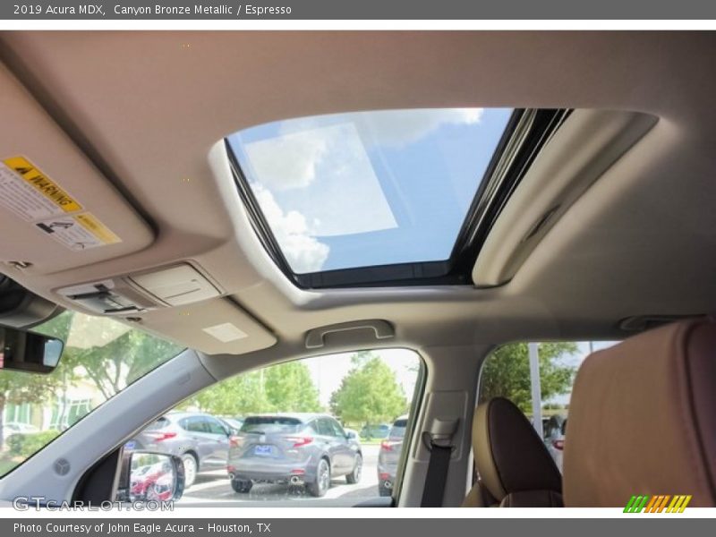 Canyon Bronze Metallic / Espresso 2019 Acura MDX